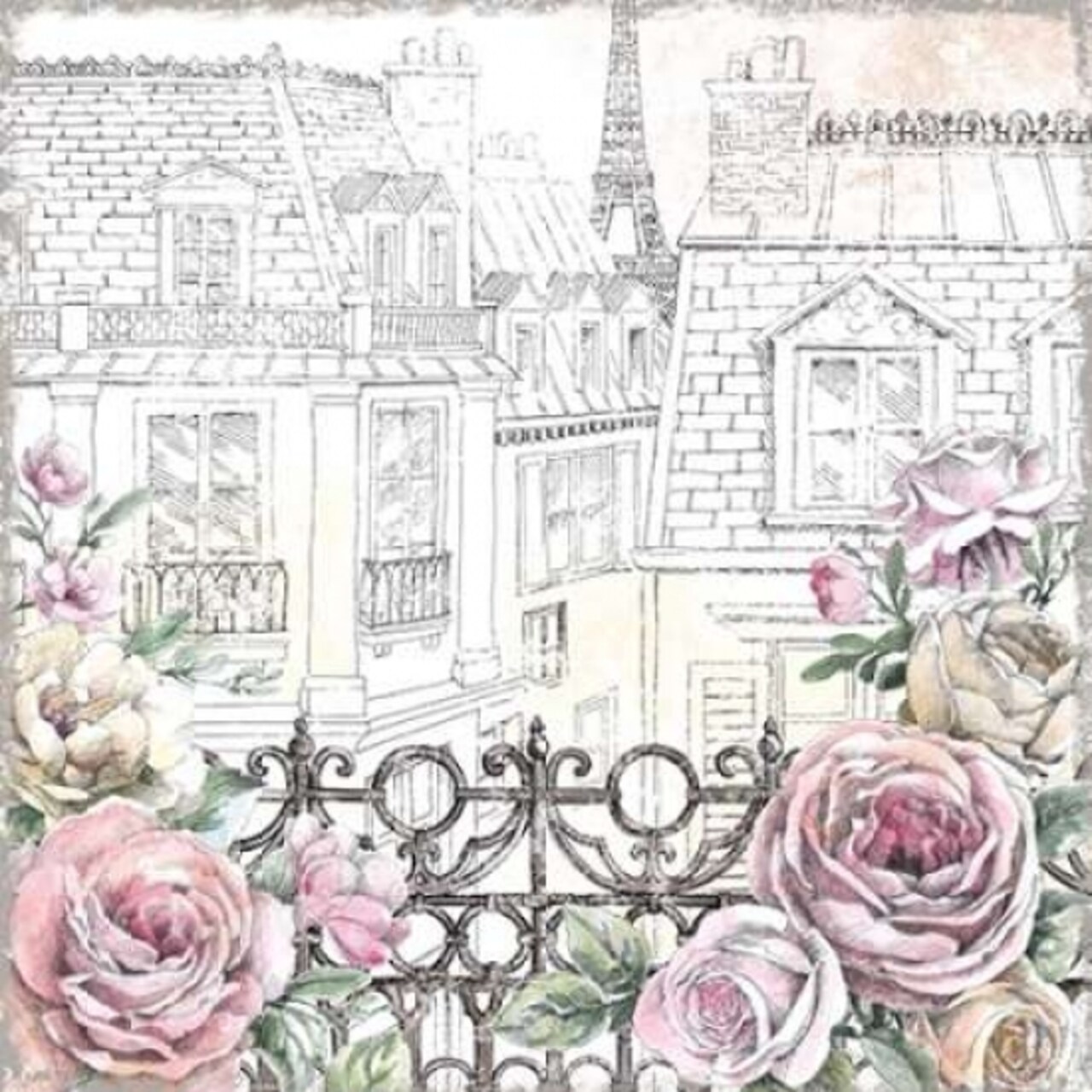 Paris Roses II Poster Print by Beth Grove - Item # VARPDX22322